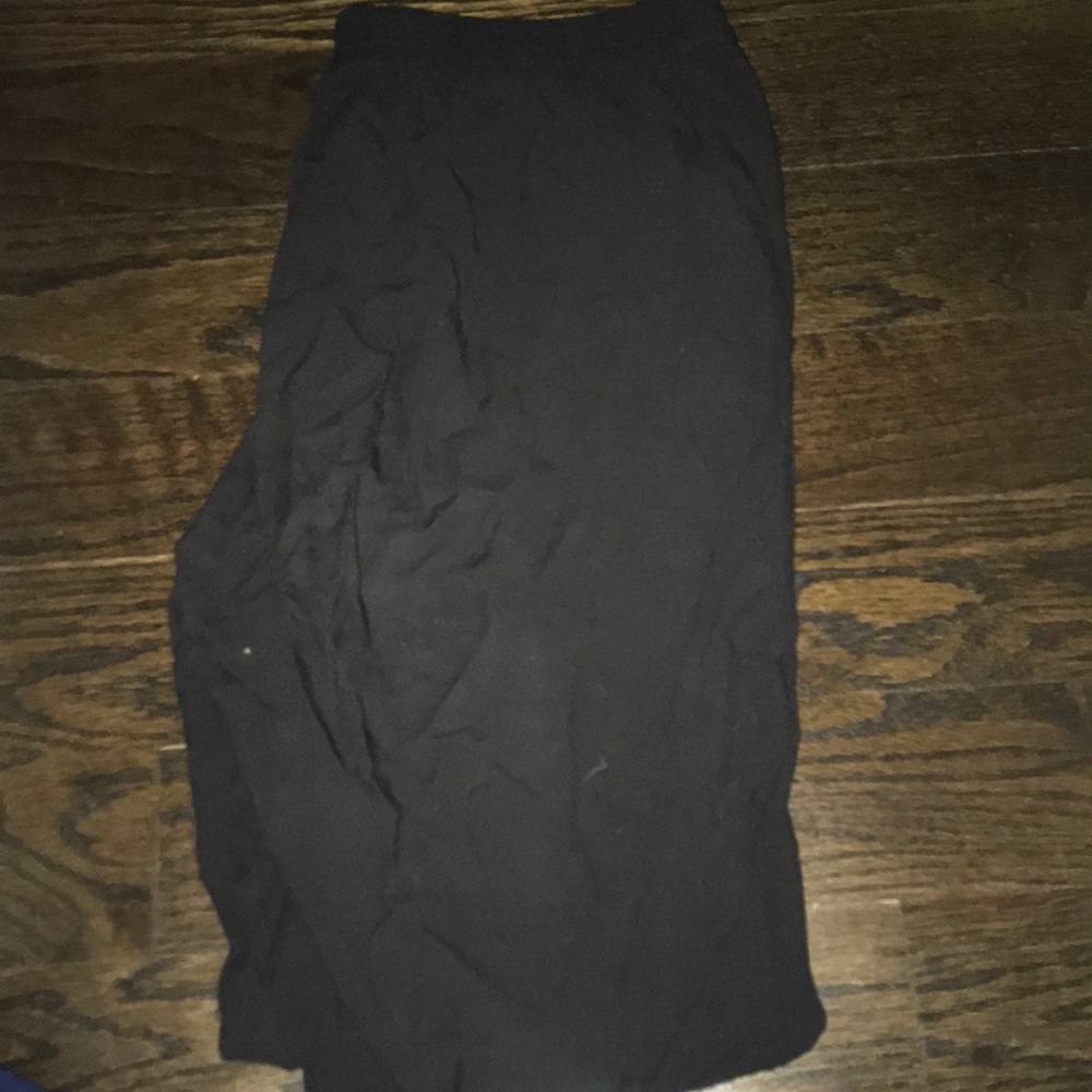 Black joggers
